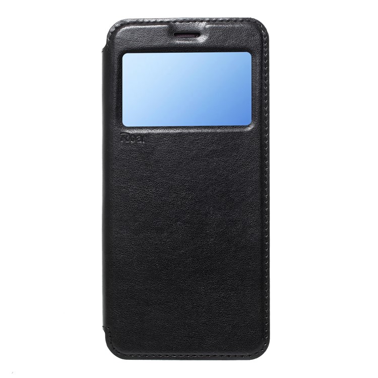 ROAR KOREA Noble Leather View Window Flip Stand Case for Samsung Galaxy S9 SM-G960 - Black-3
