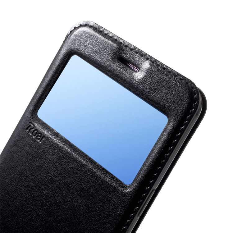 ROAR KOREA Noble Leather View Window Flip Stand Case for Samsung Galaxy S9 SM-G960 - Black-7
