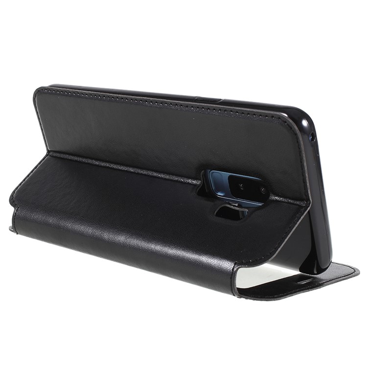 ROAR KOREA Noble View Leather Card Holder Case Stand for Samsung Galaxy S9+ G965 - Black-7