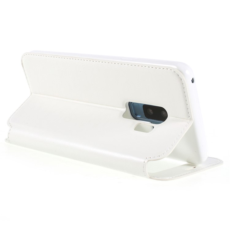 ROAR KOREA Noble View Leather Card Holder Phone Case for Samsung Galaxy S9 Plus G965 - White-5