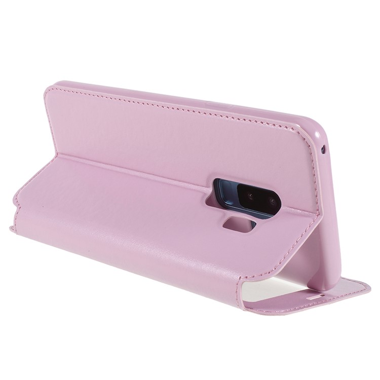 ROAR KOREA Noble View Leather Card Holder Mobile Cover for Samsung Galaxy S9+ G965 - Pink-5