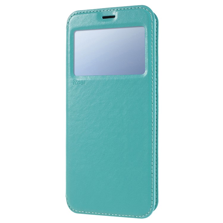 ROAR KOREA Noble View Leather Stand Cover Accessory for Samsung Galaxy S9+ G965 - Baby Blue-2