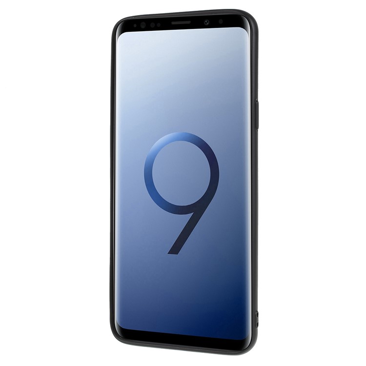 TPU Protective Shell with Kickstand for Samsung Galaxy S9+ G965 - Black-2