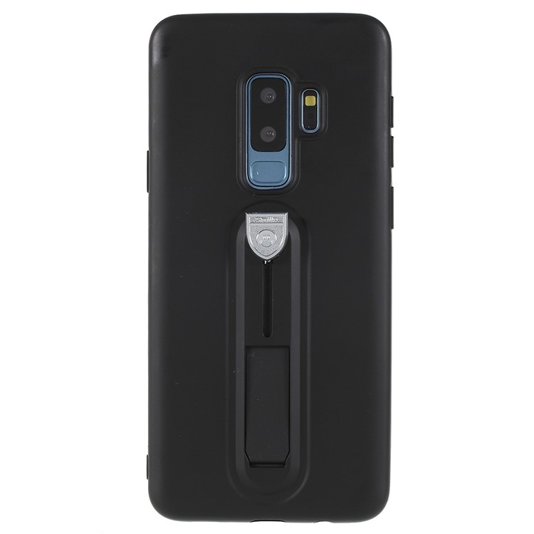 TPU Protective Shell with Kickstand for Samsung Galaxy S9+ G965 - Black-3