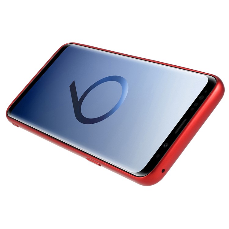 TPU Protective Mobile Phone Cover Accessory with Kickstand for Samsung Galaxy S9+ G965 - Red-5