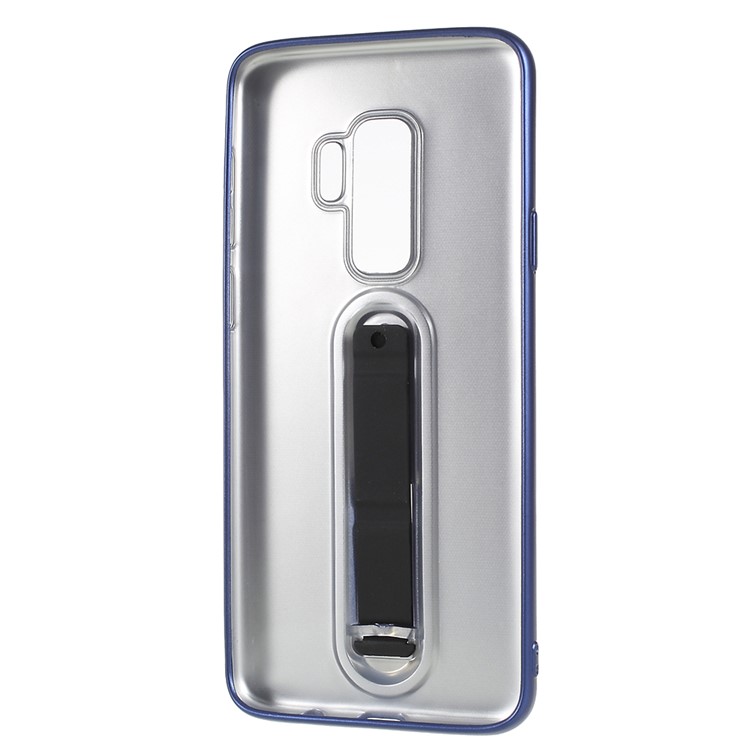 TPU Protective Kickstand Back Casing for Samsung Galaxy S9 Plus G965 - Blue-6