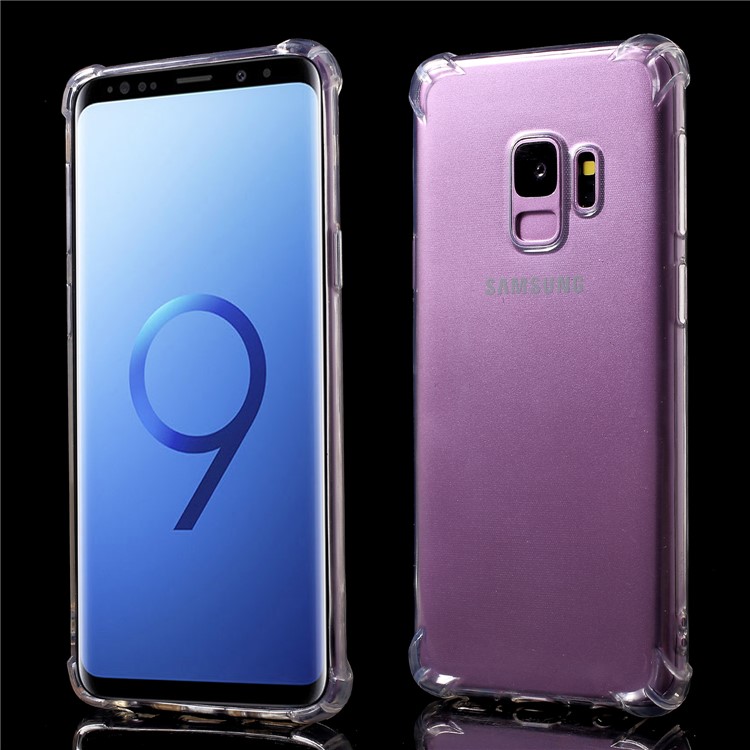 Drop-proof Clear TPU Phone Case for Samsung Galaxy S9 SM-G960-1