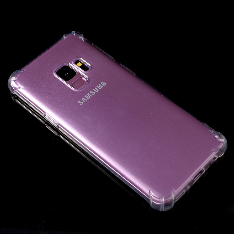 Drop-proof Clear TPU Phone Case for Samsung Galaxy S9 SM-G960-3