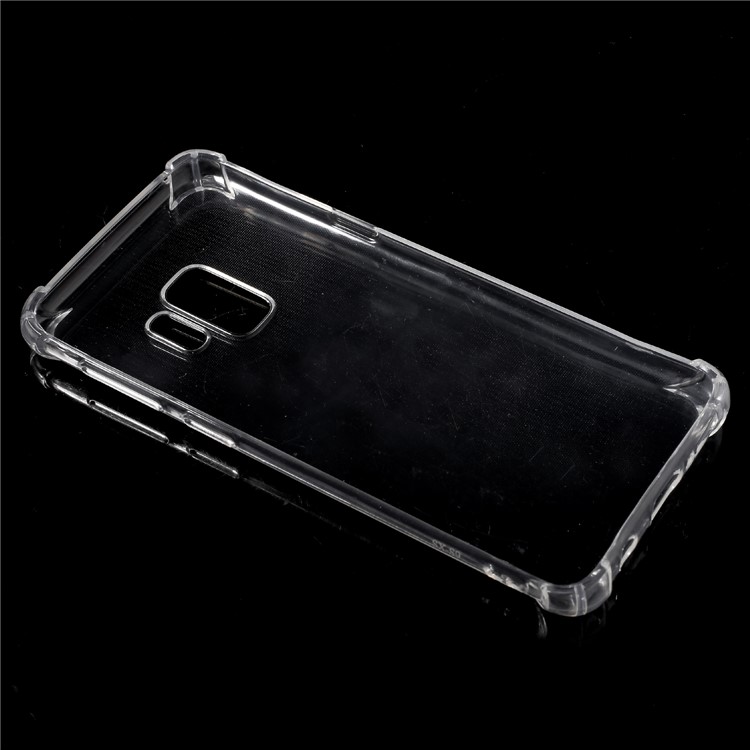 Drop-proof Clear TPU Phone Case for Samsung Galaxy S9 SM-G960-5