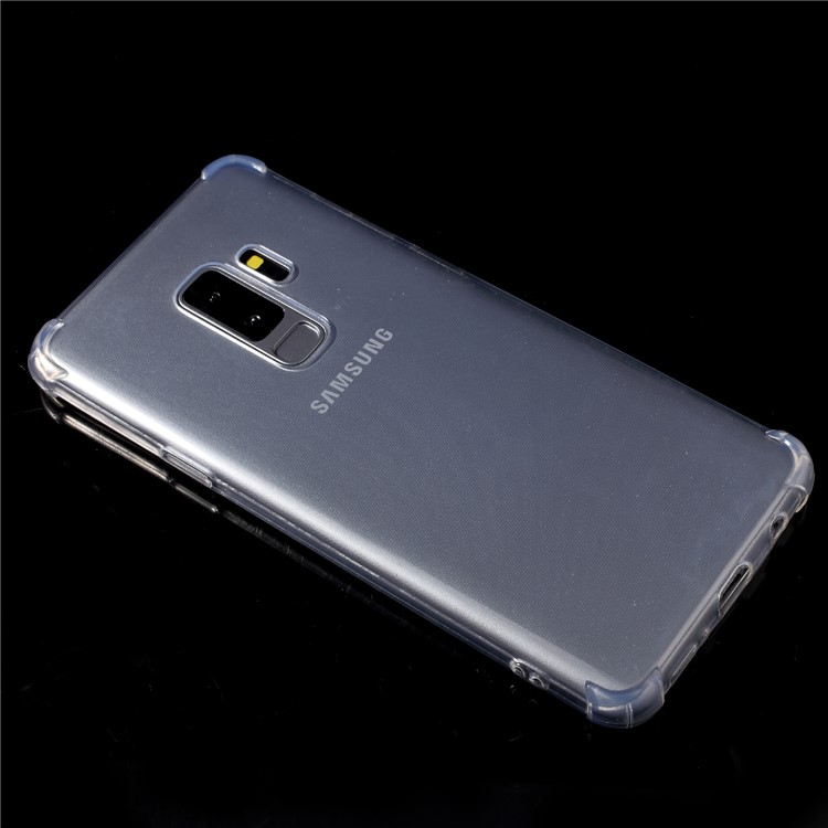 Drop-proof Clear TPU Mobile Phone Back Case for Samsung Galaxy S9 Plus SM-G965-3