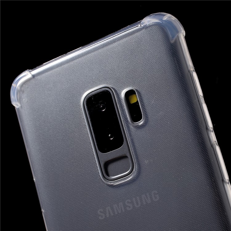 Drop-proof Clear TPU Mobile Phone Back Case for Samsung Galaxy S9 Plus SM-G965-4