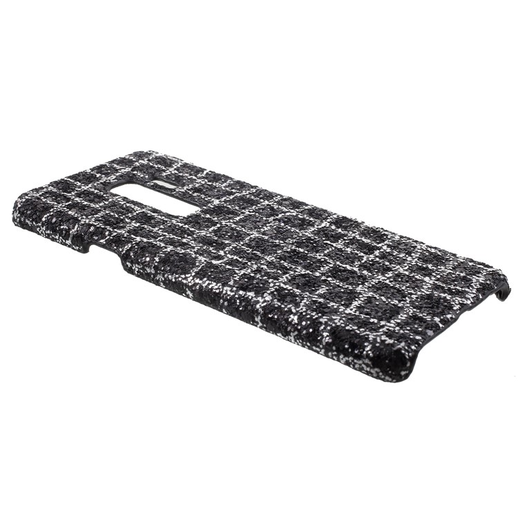 Glittery Sequins Decor PU Leather Coated PC Shell for Samsung Galaxy S9 Plus G965 - Black-3