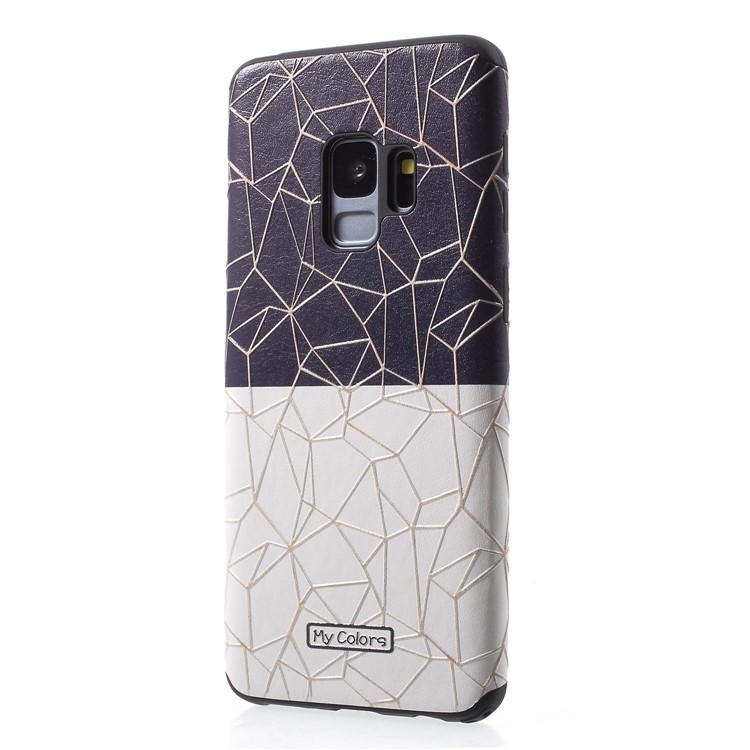 Embossed Pattern Soft TPU Case for Samsung Galaxy S9 SM-G960 - Irregular Pattern-3