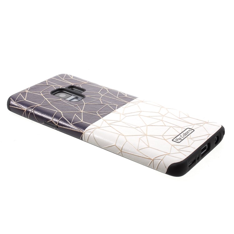 Embossed Pattern Soft TPU Case for Samsung Galaxy S9 SM-G960 - Irregular Pattern-4