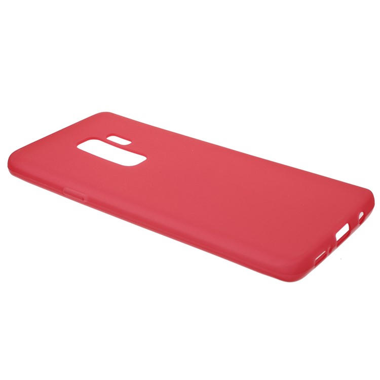 100Pcs Double-sided Matte TPU Shell for Samsung Galaxy S9 SM-G960 - Red-2