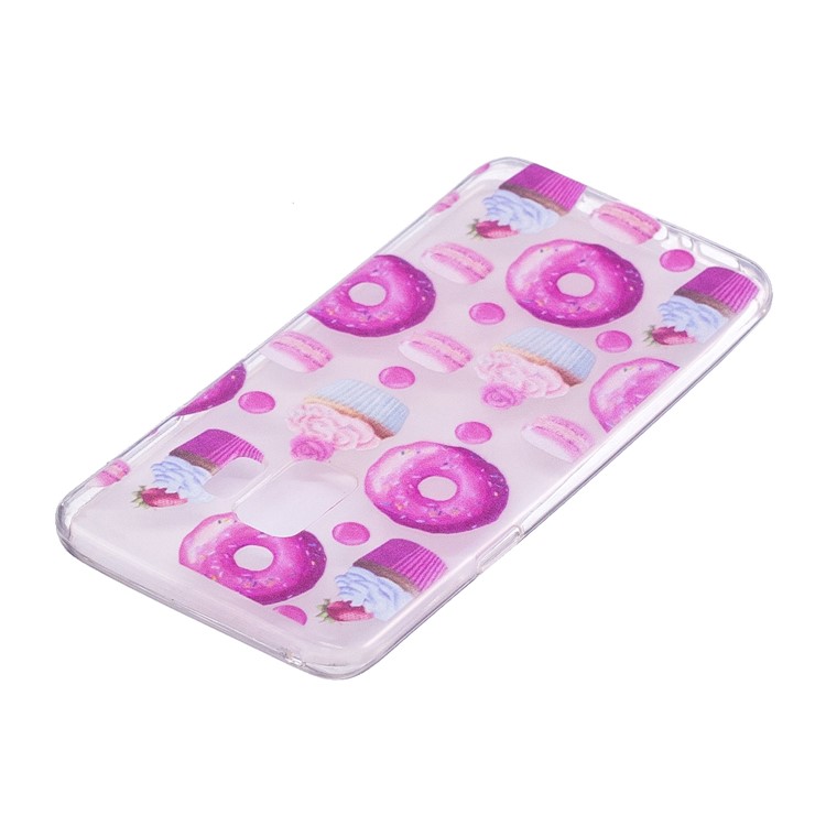 Embossment Patterned TPU Soft Mobile Phone Case for Samsung Galaxy S9 SM-G960 - Dessert-4