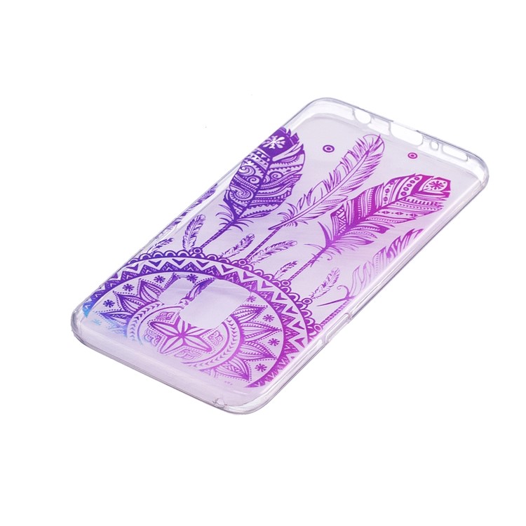 Embossment Patterned TPU Soft Cell Phone Cover for Samsung Galaxy S9 SM-G960 - Dream Catcher-4