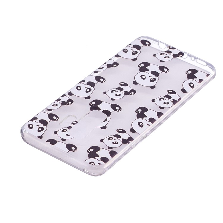 Embossment Patterned Soft TPU Protection Case for Samsung Galaxy S9 Plus SM-G965 - Pandas-4