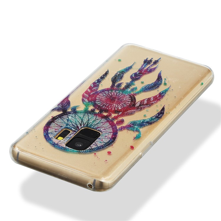 IMD Glitter Powder TPU Phone Cover for Samsung Galaxy S9 SM-G960 - Dream Catcher-3
