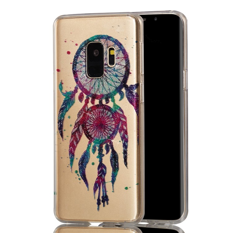 IMD Glitter Powder TPU Phone Cover for Samsung Galaxy S9 SM-G960 - Dream Catcher-5