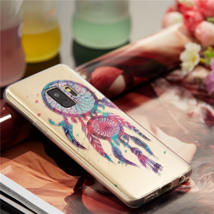IMD Glitter Powder TPU Phone Cover for Samsung Galaxy S9 SM-G960 - Dream Catcher-6