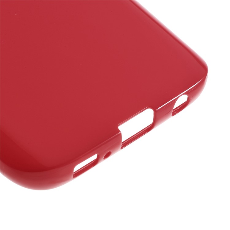 Solid Color TPU Phone Case for Samsung Galaxy S7 - Red-5