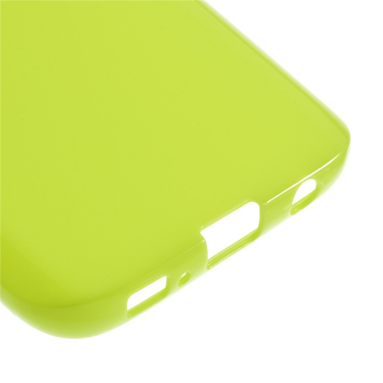Solid Color TPU Cover Case for Samsung Galaxy S7 - Green-5