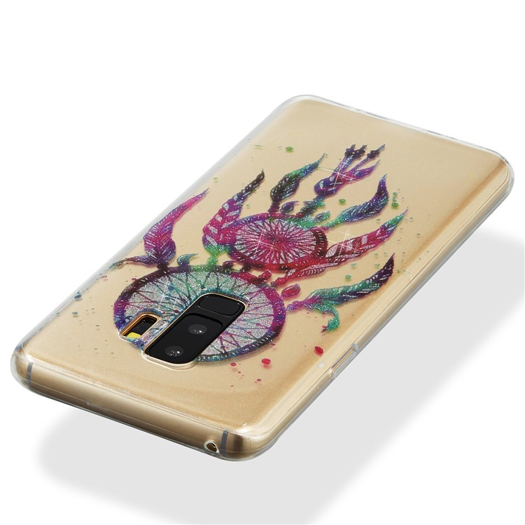 IMD Glitter Powder TPU Phone Cover for Samsung Galaxy S9+ SM-G965 - Dream Catcher-4