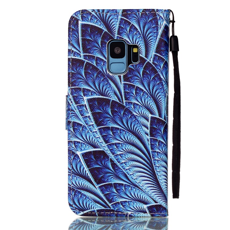 Pattern Printing Magnetic Leather Stand Cover for Samsung Galaxy S9 SM-G960 - Colorized Pattern-2