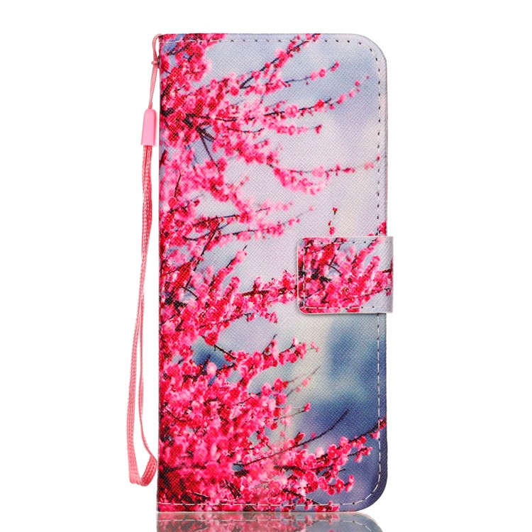 Pattern Printing Wallet Leather Stand Cover for Samsung Galaxy S9+ SM-G965 - Vivid Flowers-1