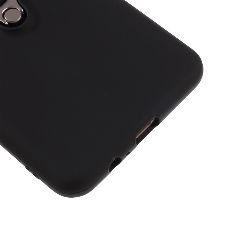 Detachable PC + TPU Hybrid Shell Case with Kickstand for Samsung Galaxy A8 (2018) - Black-7