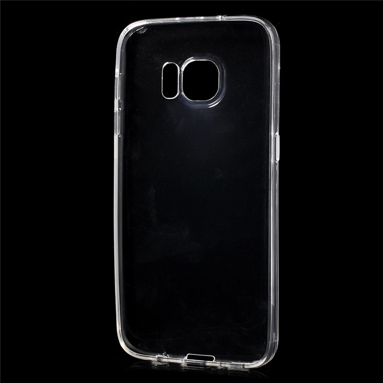 Protective TPU Gel Case for Samsung Galaxy S7 - Transparent-2