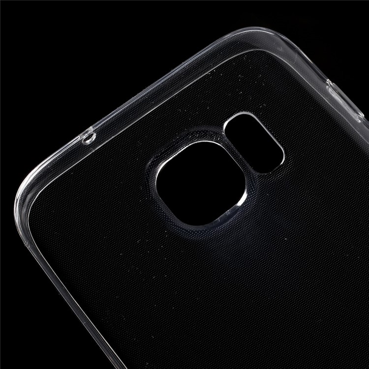 Protective TPU Gel Case for Samsung Galaxy S7 - Transparent-4