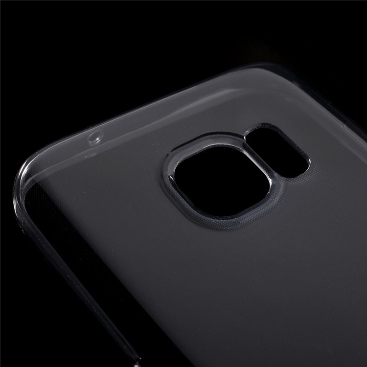 Protective TPU Gel Cover for Samsung Galaxy S7 - Grey-4
