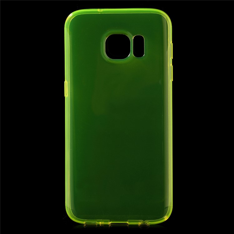 Protective TPU Gel Case for Samsung Galaxy S7 - Green-1
