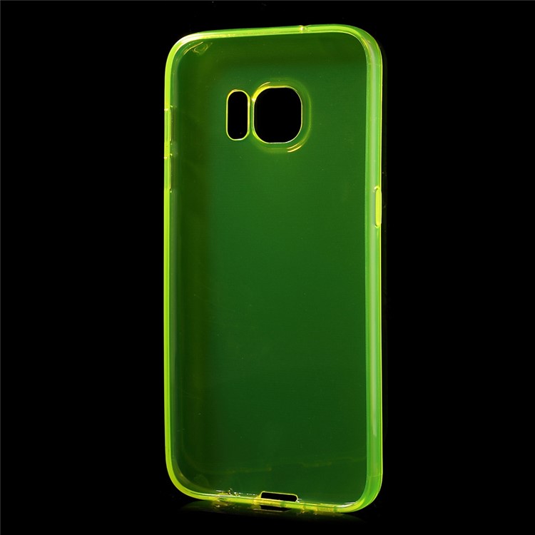 Protective TPU Gel Case for Samsung Galaxy S7 - Green-2