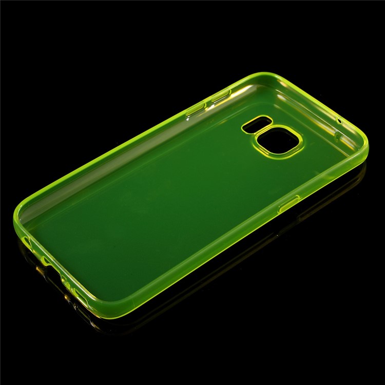 Protective TPU Gel Case for Samsung Galaxy S7 - Green-3