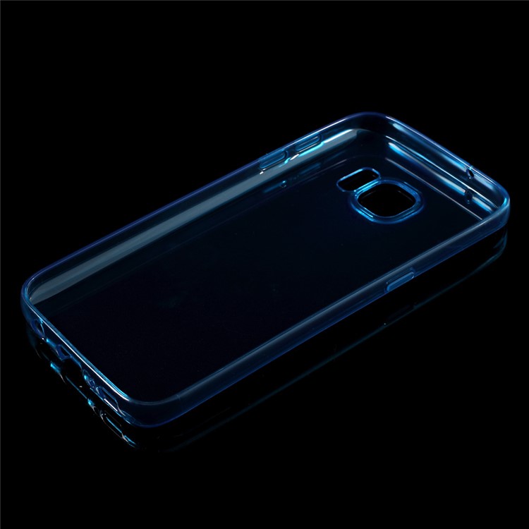 Protective TPU Gel Case for Samsung Galaxy S7 - Blue-3