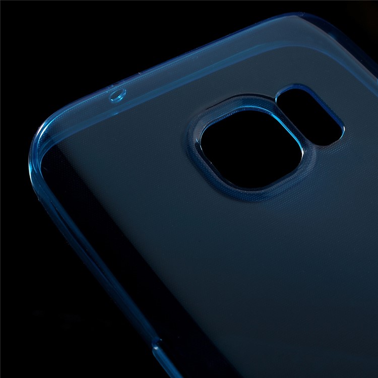 Protective TPU Gel Case for Samsung Galaxy S7 - Blue-4