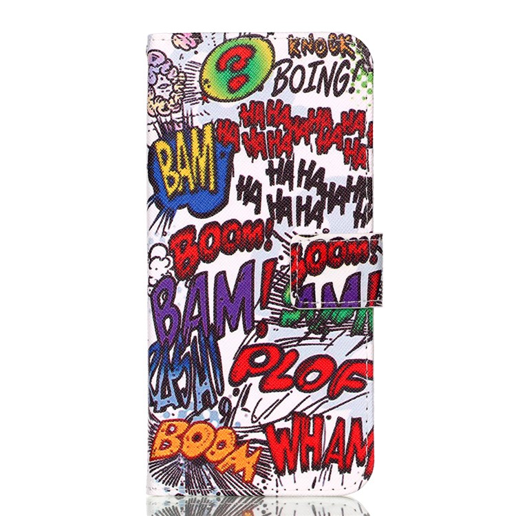 Pattern Printing Wallet Leather Cover Case for Samsung Galaxy S9+ G965 - BAM BOOM-1