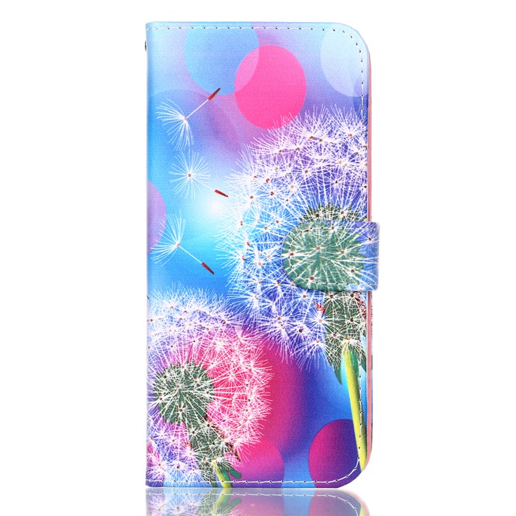 

Pattern Printing Wallet Stand Leather Case Accessory for Samsung Galaxy S9+ G965 - Dandelion, Galaxy S9+