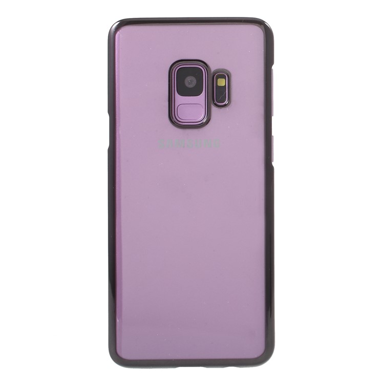 Electroplating PC Hard Phone Case for Samsung Galaxy S9 SM-G960 - Black-2
