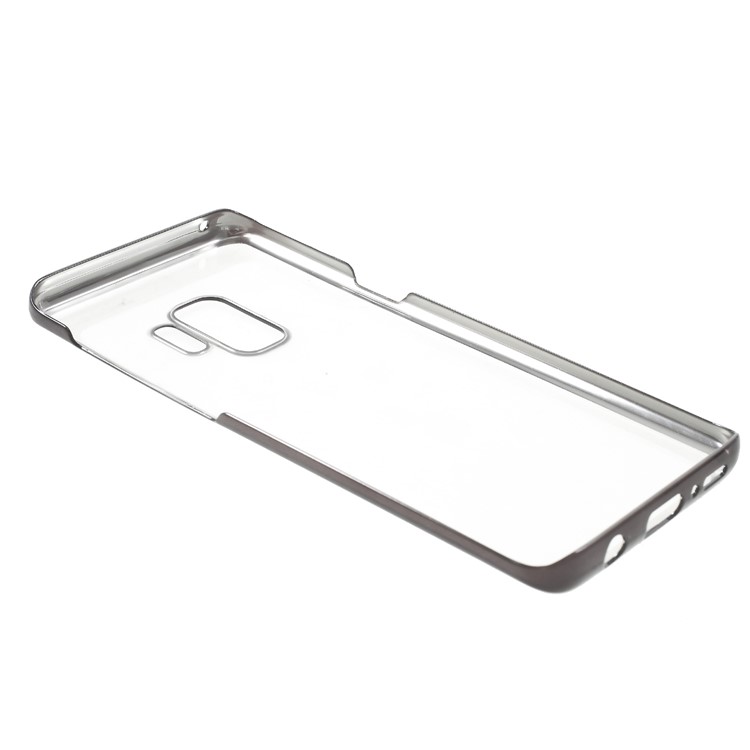 Electroplating PC Hard Phone Case for Samsung Galaxy S9 SM-G960 - Black-5