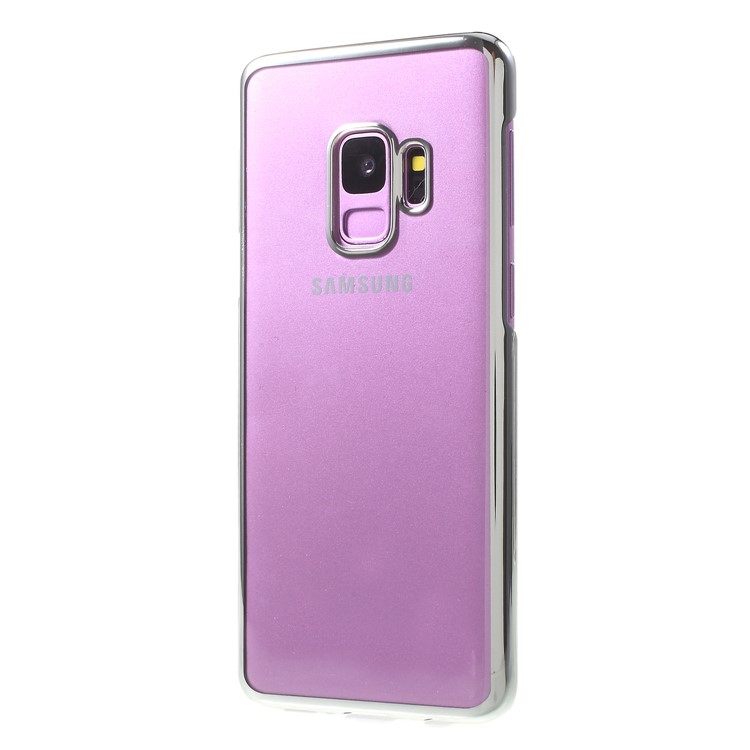 Electroplating PC Back Cover for Samsung Galaxy S9 SM-G960 - Silver-3