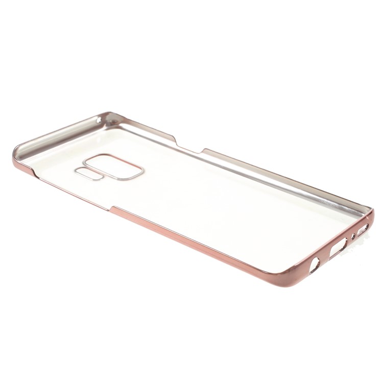 Electroplating PC Mobile Phone Shell for Samsung Galaxy S9 SM-G960 - Rose Gold-5