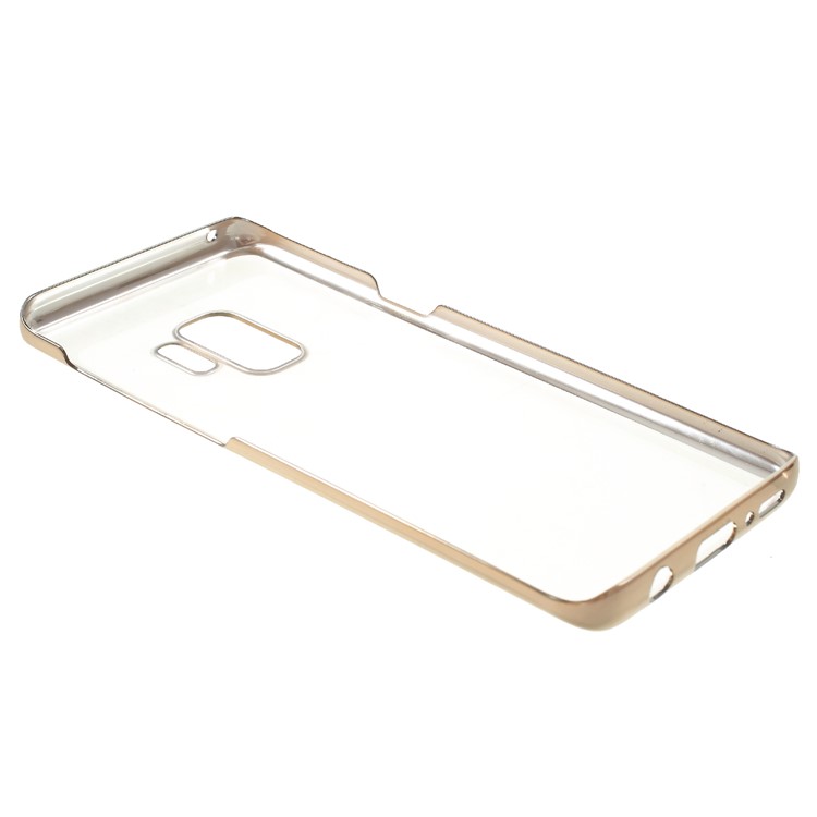Electroplating PC Cell Phone Cover for Samsung Galaxy S9 SM-G960 - Gold-6