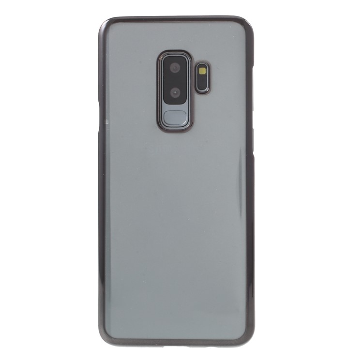 Electroplating Hard PC Mobile Case for Samsung Galaxy S9+ G965 - Black-2