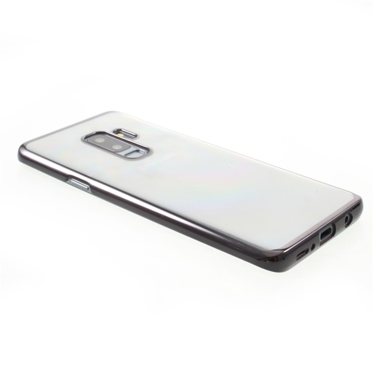 Electroplating Hard PC Mobile Case for Samsung Galaxy S9+ G965 - Black-3