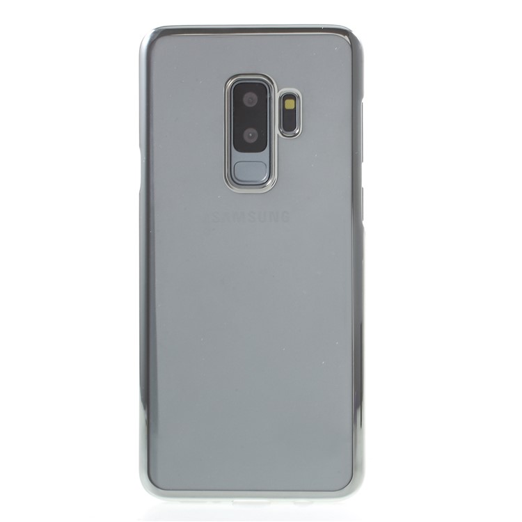 Electroplating Hard PC Mobile Cover for Samsung Galaxy S9+ G965 - Silver-1
