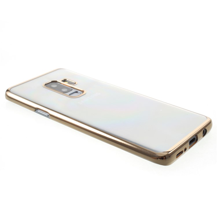 Electroplating Hard PC Phone Cover Case for Samsung Galaxy S9+ G965 - Gold-4